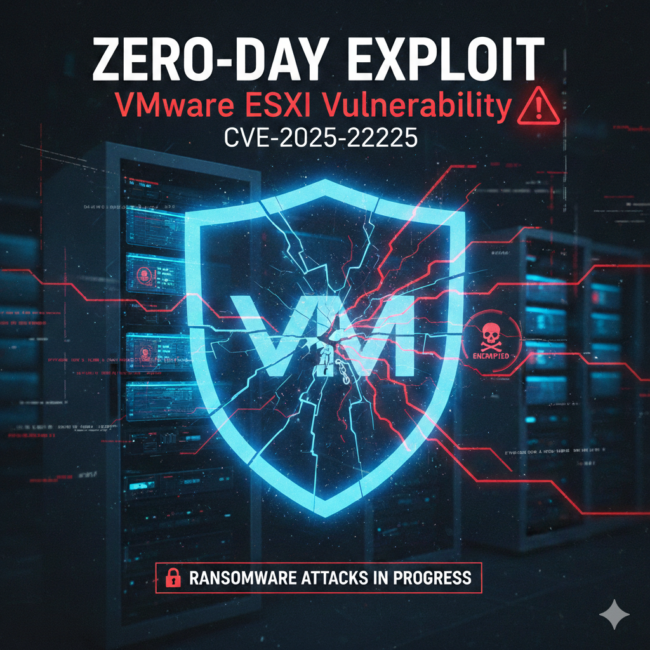 CVE-2025-22225 vmware zero day theryu
