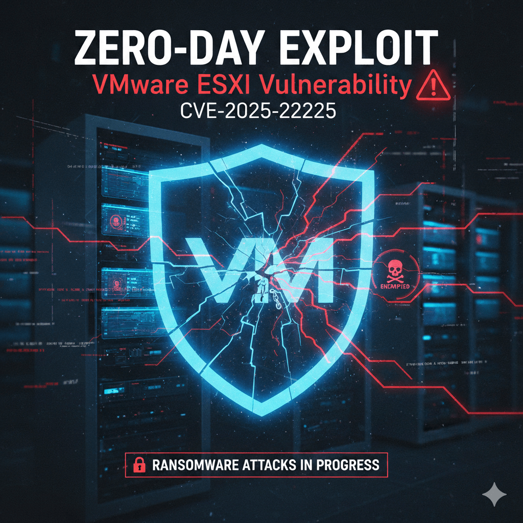 CVE-2025-22225 vmware zero day theryu