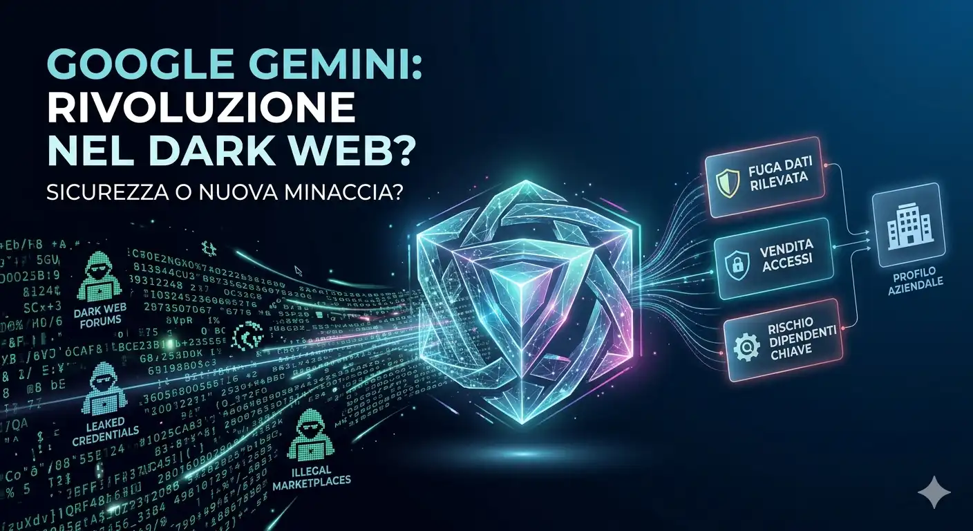 Google Gemini nel Dark Web Google ha lanciato in anteprima pubblica una nuova capacità all'interno di Google Threat Intelligence