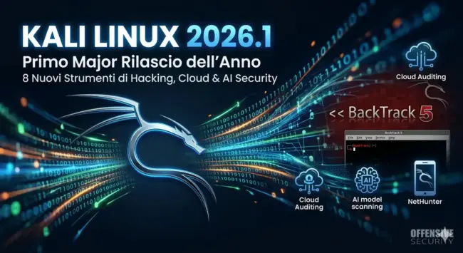 È disponibile Kali Linux 2026.1, il primo "point release" dell'anno che non si limita a un semplice aggiornamento di pacchetti