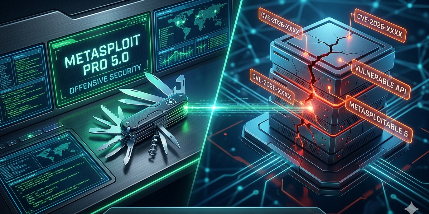 Scopri la nuova era del pentesting con la nostra guida a Metasploit 5 e Metasploitable 5