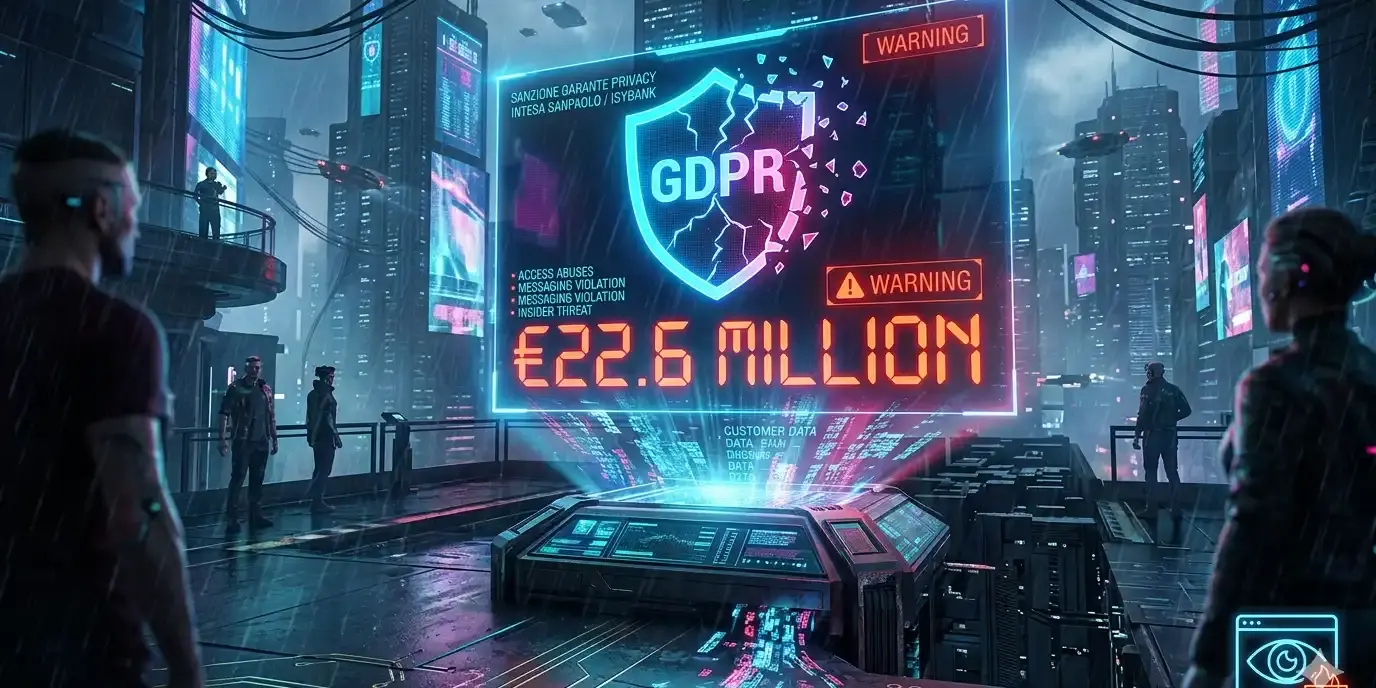 Terremoto Intesa-Isybank del 2026Sanzione Garante Privacy Intesa Sanpaolo Isybank 2026 grafico sanzioni