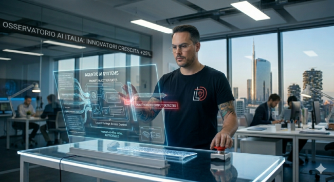 L'Agentic AI è il nuovo perimetro da difendere. Scopri come gli hacker stanno manipolando gli agenti autonomi tramite Prompt Injection indiretta. AI Agentic