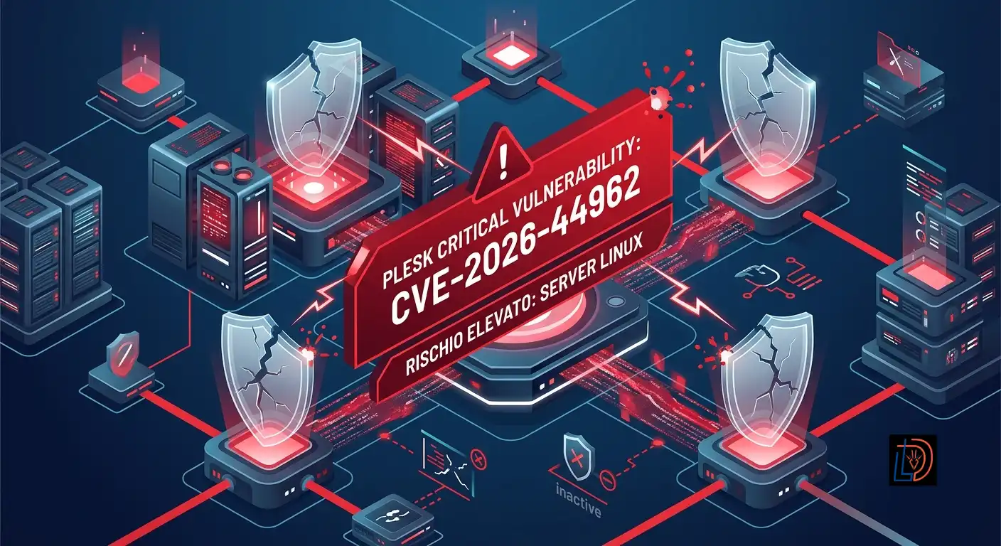 La falla è tracciata come CVE-2026-44962 e riguarda un problema di XPath injection nella funzionalità di ricerca del catalogo APS.