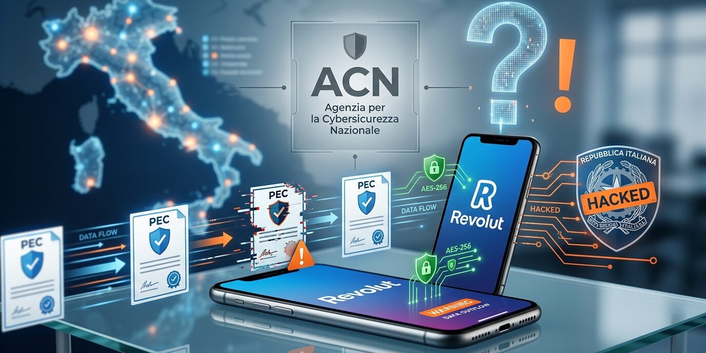 data breach revolut settembre 2026 data breach revolut settembre 2026, Analisi cyber security sul caso Revolut e compromissione PEC istituzionali